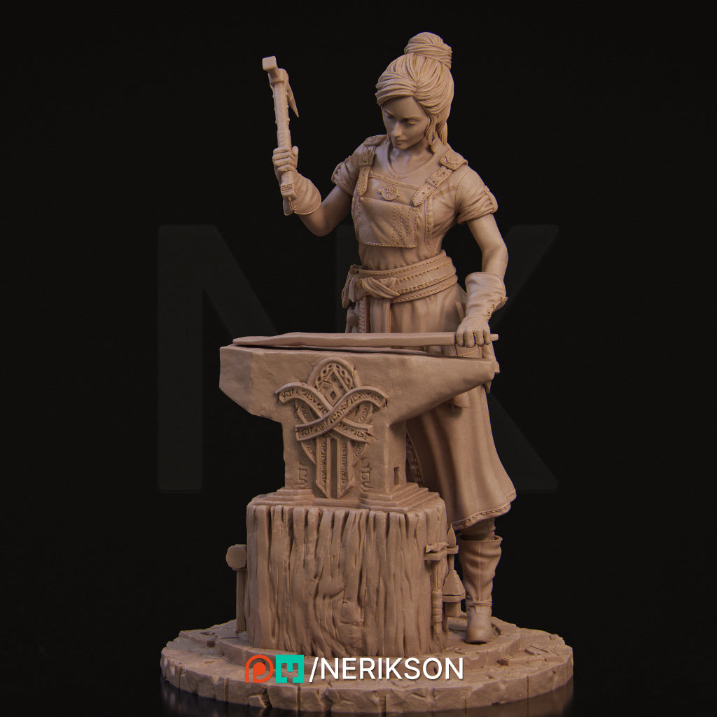 Nerikson - Lara the Blacksmith 35mm, 75mm