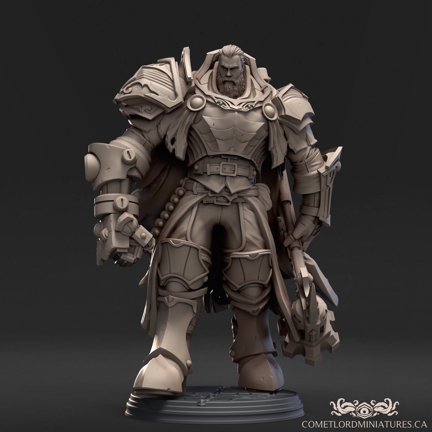 Comet Lord - General Adakaius Half- Giant Paladin 2024-11 60mm