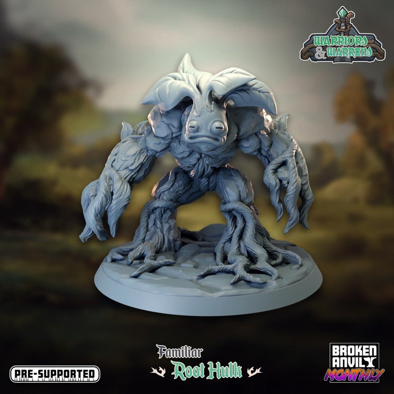 Broken Anvil - Familiar Root Hulk - Harengon Rabbit Folk