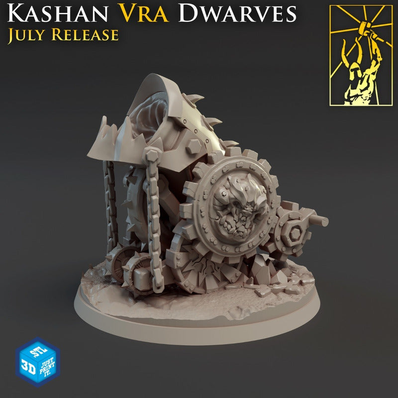 Titan Forge - Dwarven Mortar - Sons of Kashan Vra Dwarves 2020 July