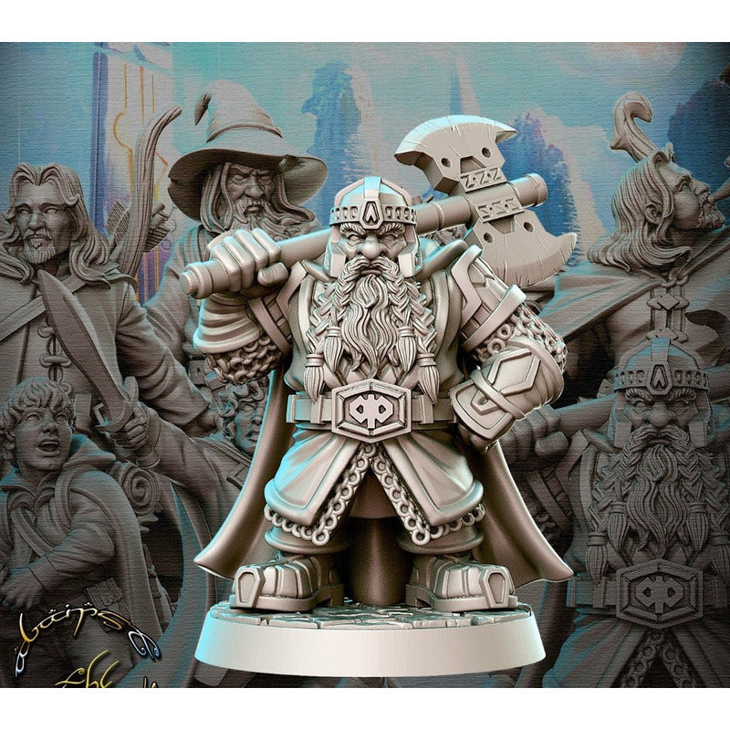 RN Estudio - Gimli - Uddir Thunderaxe - The Lord Of The Rings