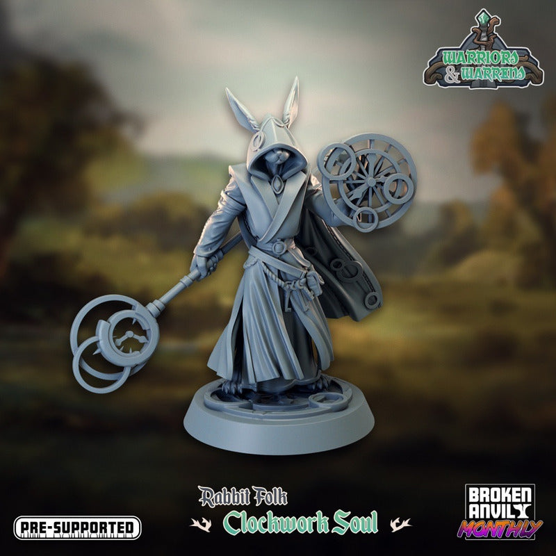 Broken Anvil - Harengon, Abjurer Clockwork Soul - Harengon Rabbit Folk