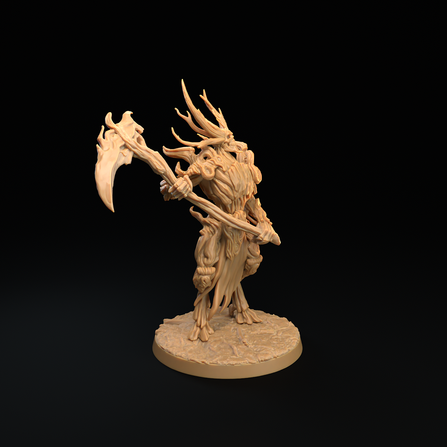 Dragons Trappers Lodge - Dark Warden Scythe (Large) - The Darkwoods 2023 May
