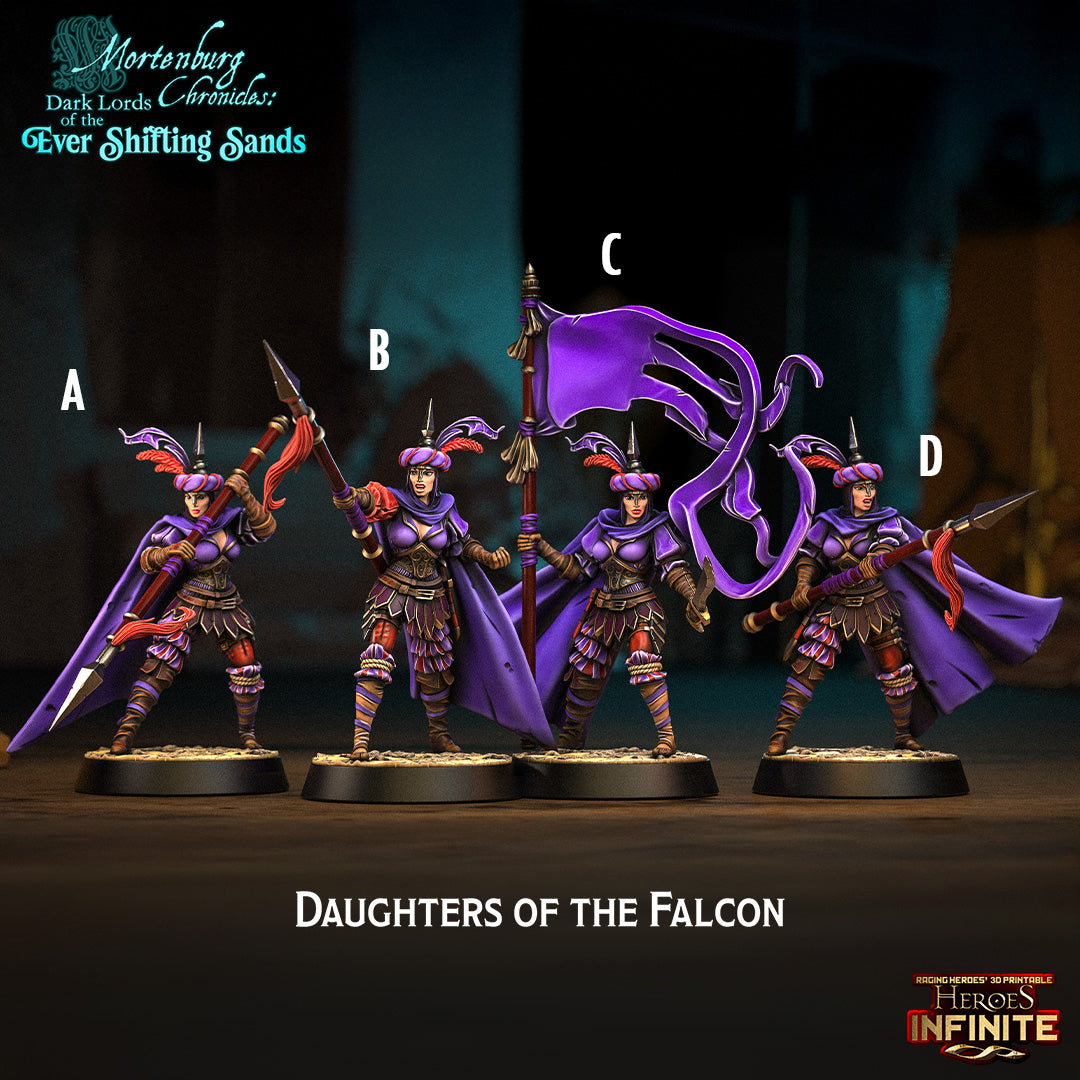 Heroes Infinite Raging Heores - Daugther of The Falcon - Mortenburg Chronicles 2025 April