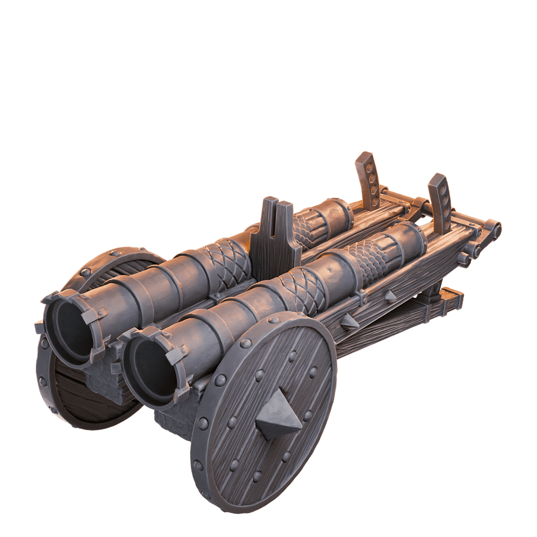 Loot Studio - Terrain, Doueble Cannon - Rise of Draconians 2024 December