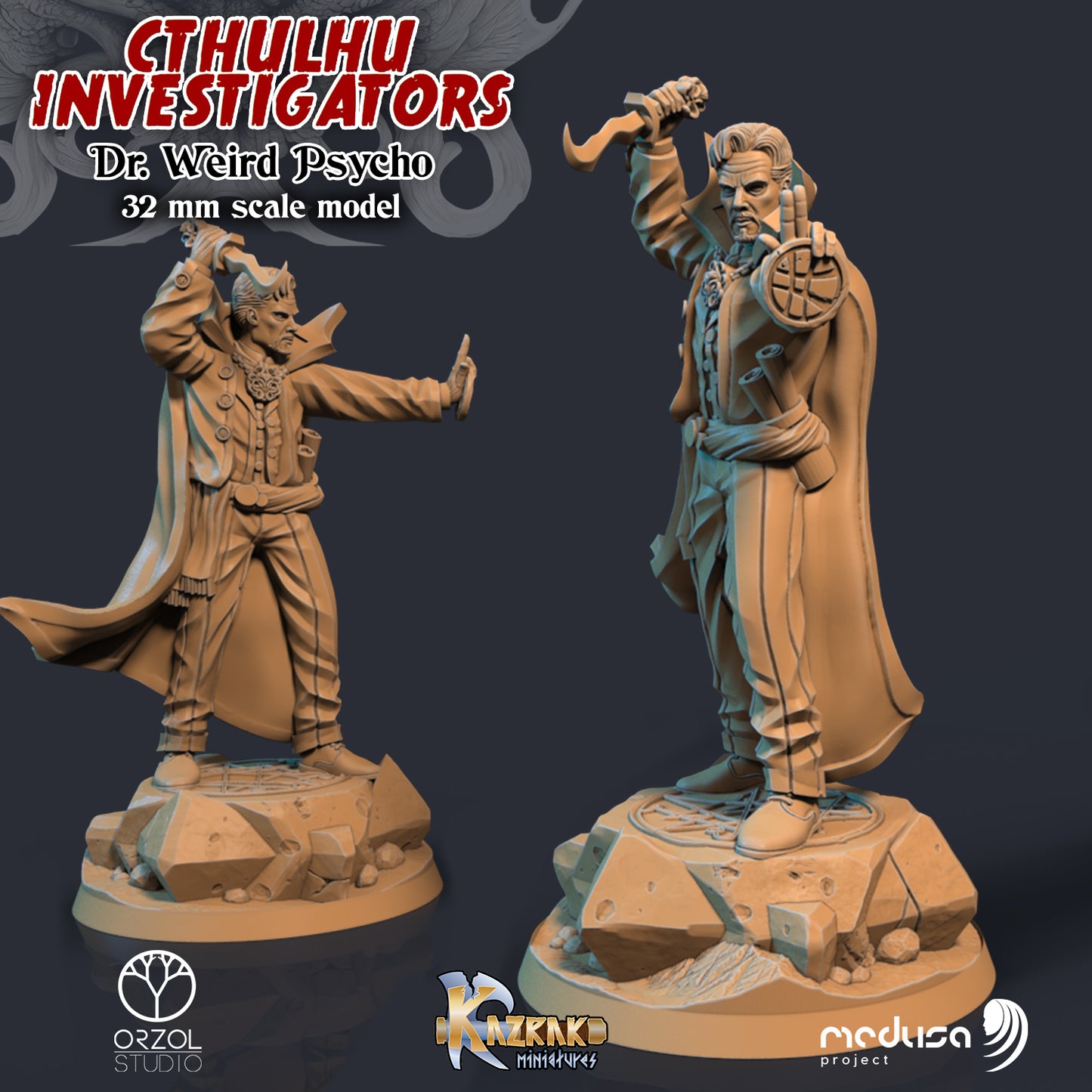 Sculptorium of Madness - Dr.Weird Psychic - Chtulhu Investigators