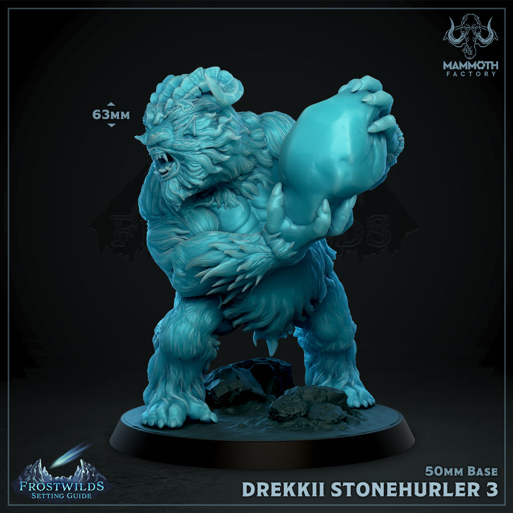 Mammoth Factory - Drekkii Stonehurler 3 (Large) - Frostwilds Setting Guide 2024