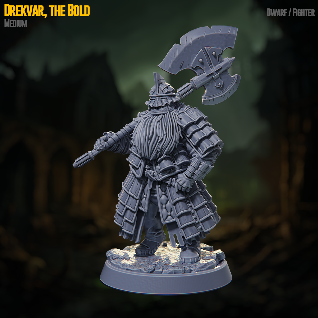 Claymore Miniatures - Derkvar, The Bold - Death by Plague 2025 May