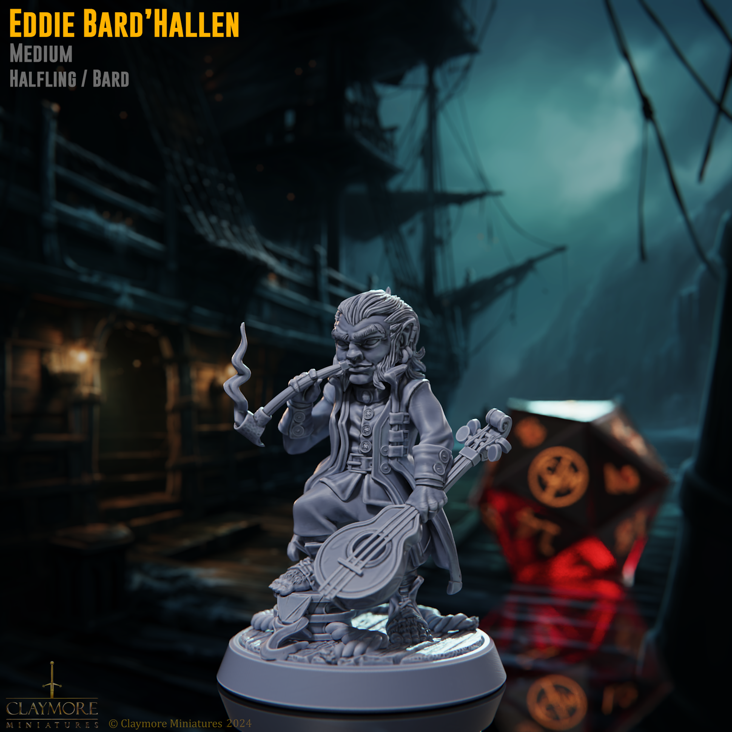 Claymore Miniatures - Eddie Bard'Hallen - Voyage of the Damned 2025 March