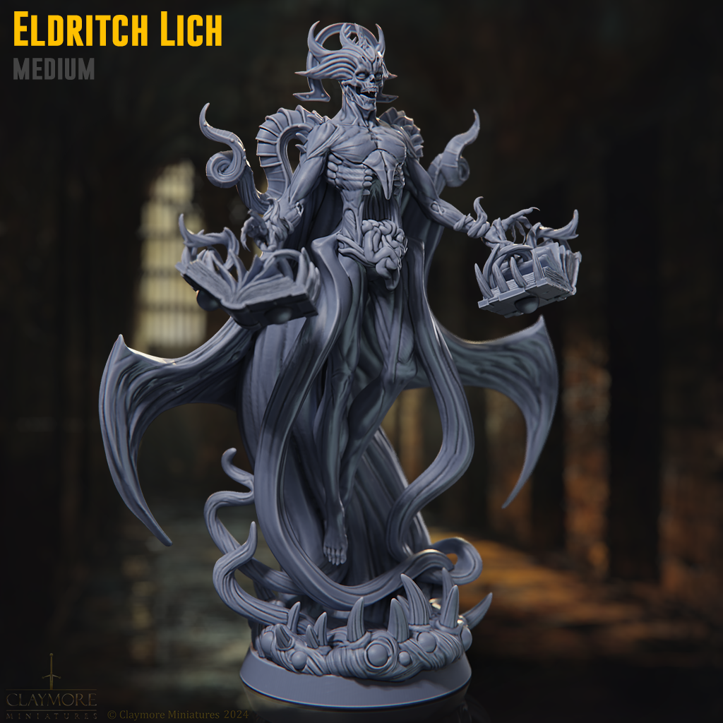 Claymore Miniatures - Eldritch Lich - The Bastards 2025 April