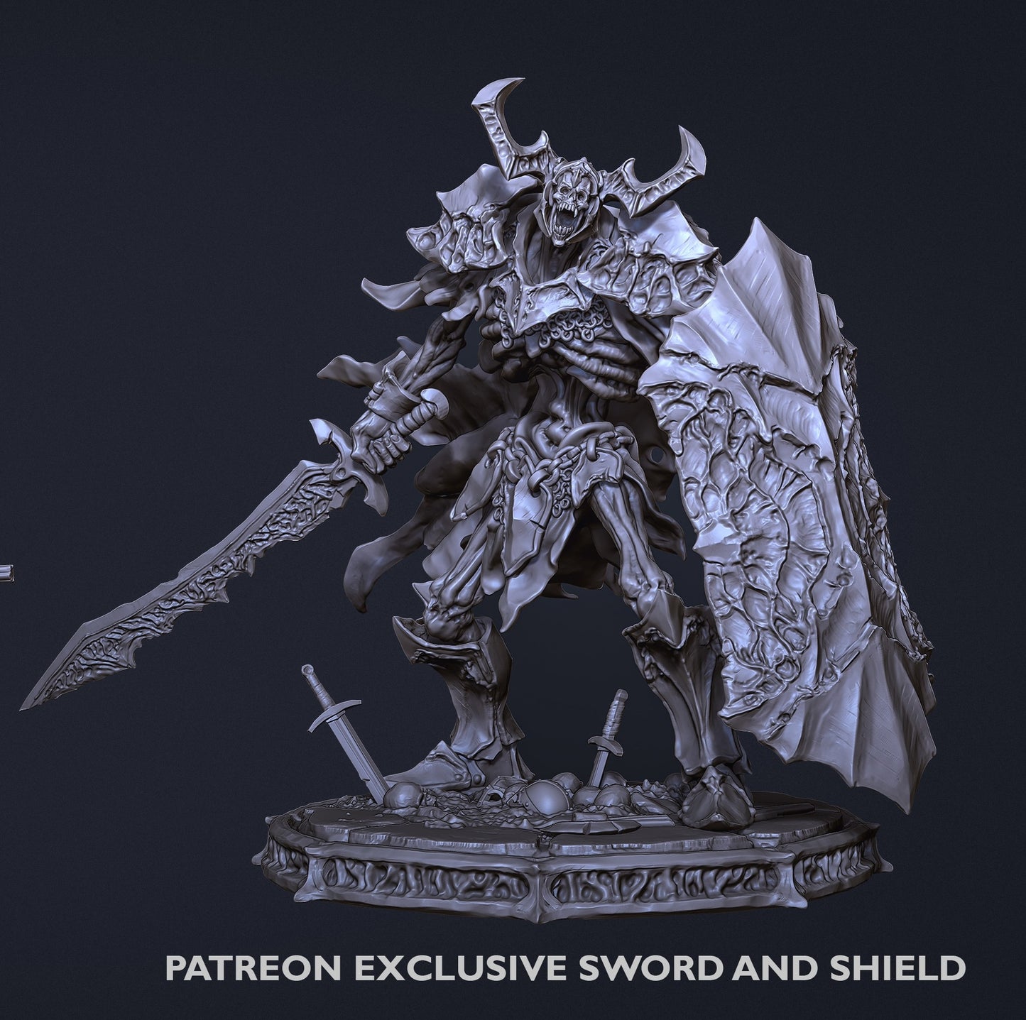 Bestiarum miniatures - Undead Knight - 2020 March