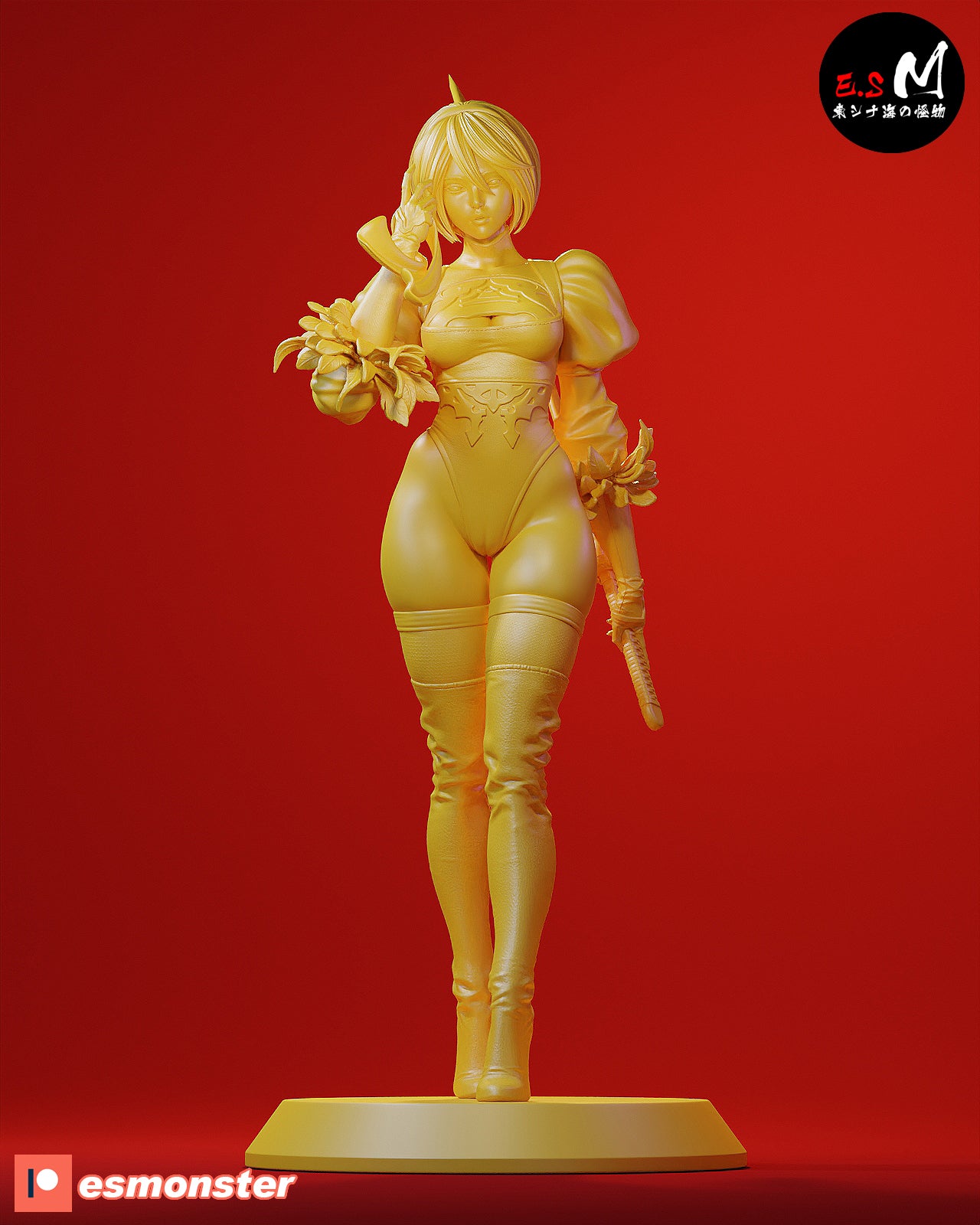 E.S.Monster - 2B, Nier Automata