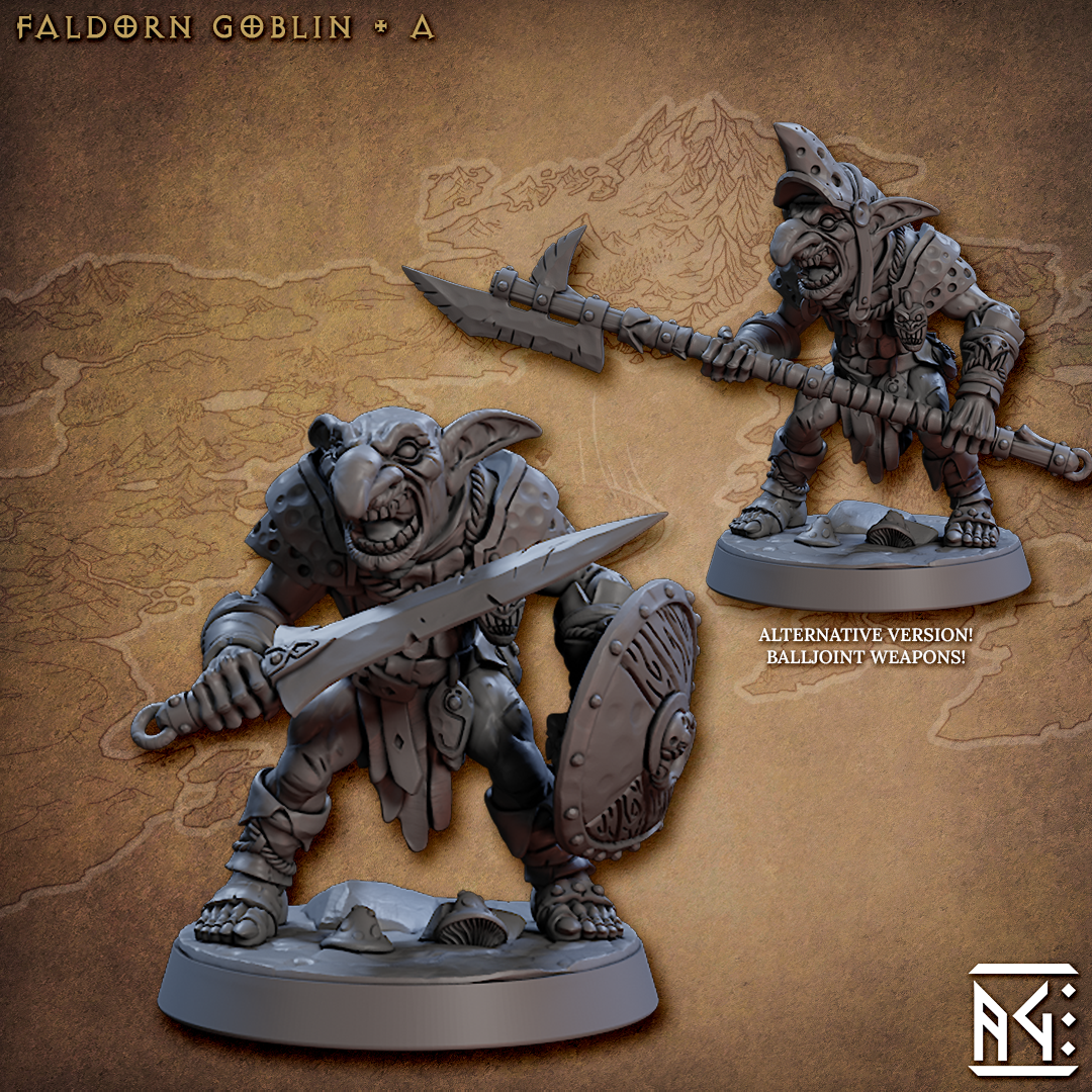 Artisan Guild - Faldorn Goblins 2023 February Release 35mm