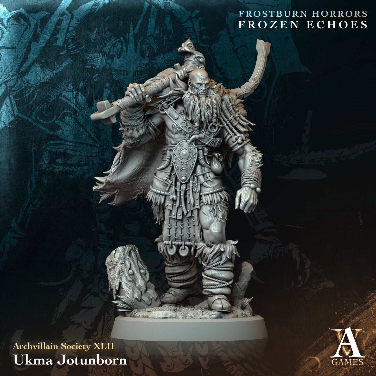 Archvillain Games - Ukma Jotunborn - Archvillain Society Vol. XLII - Frostburn Horrors Frozen Echoes 2024 Dcember