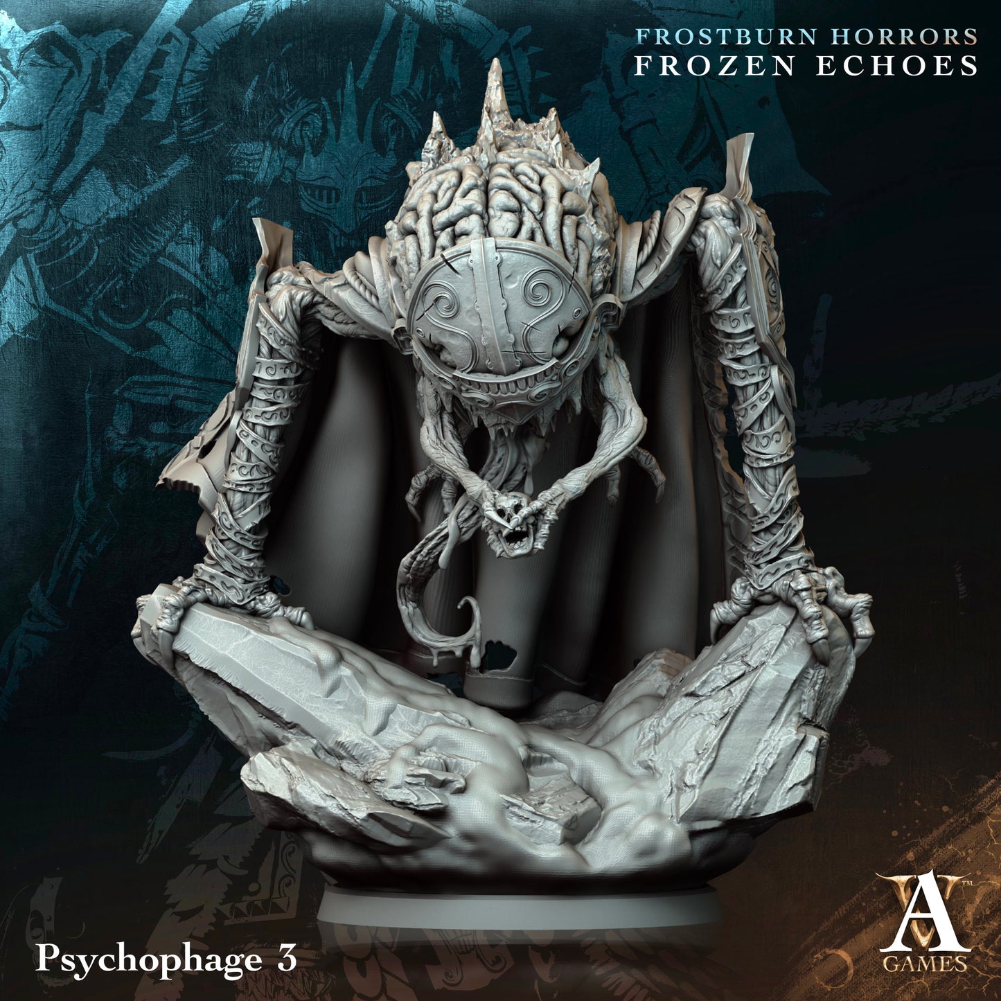 Archvillain Games - Psychophage 3 (Large) - Frostburn Horrors Frozen Echoes 2024 Dcember