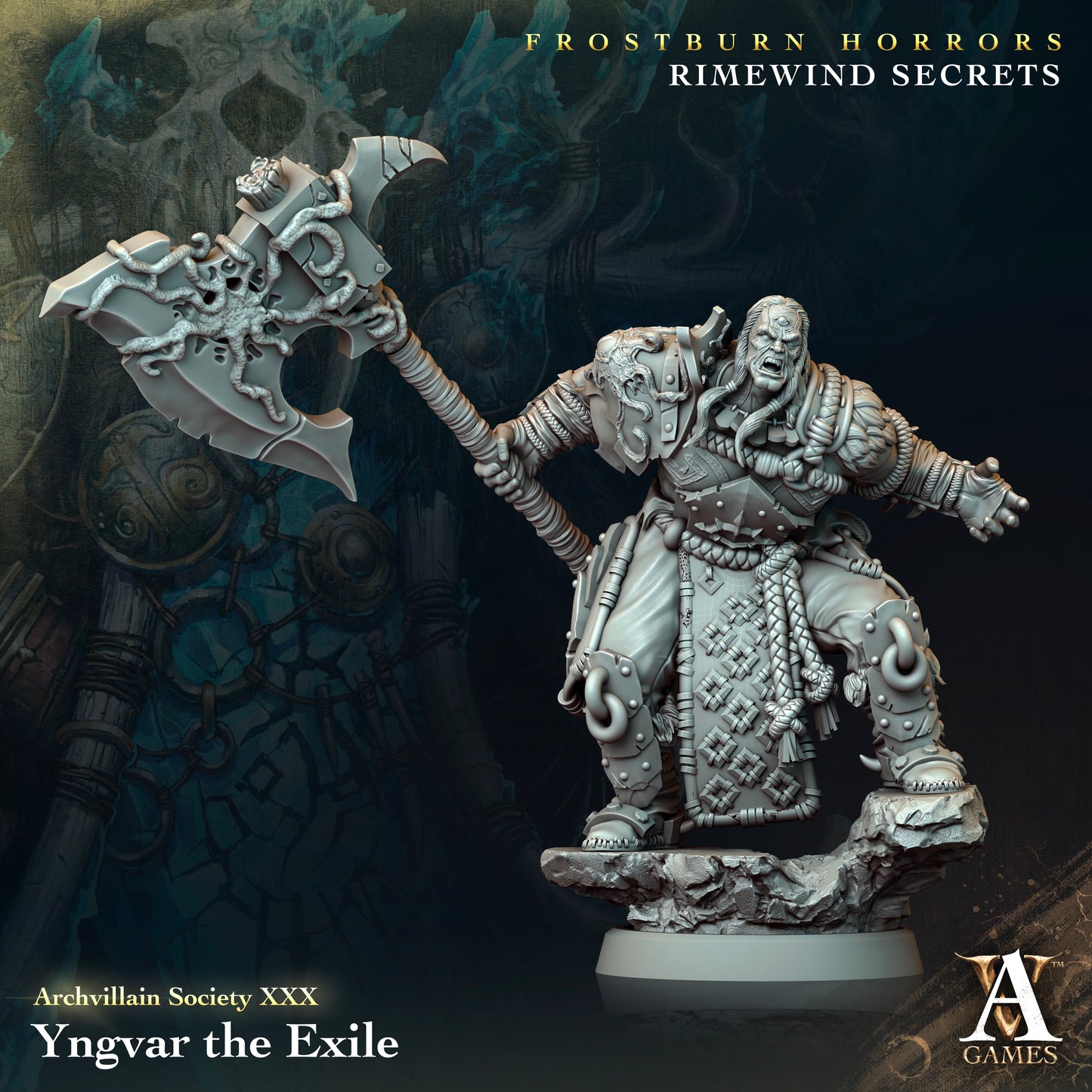 Archvillain Games - Archvillain Society Vol. XXX Frostburn Horrors Rimewind Secrets 2023 December