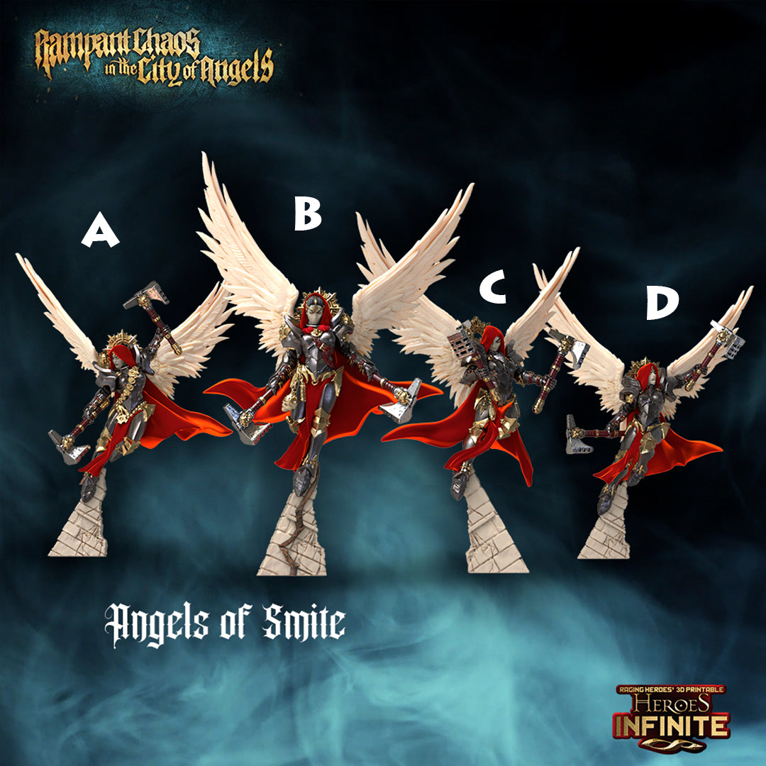 Heroes Infinite Raging Heores - Angels of Smite - Rampant Chaos in the City of Angels No.34 Release