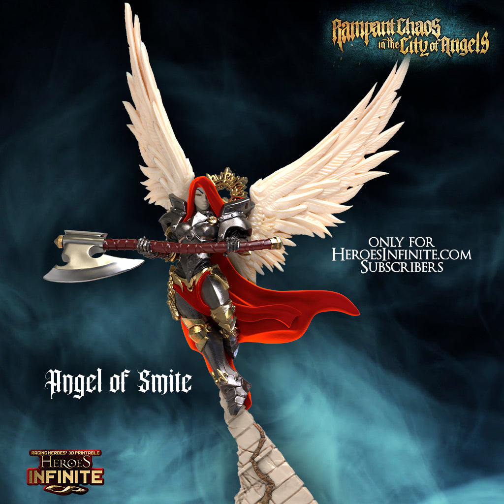 Heroes Infinite Raging Heores - Angels of Smite - Rampant Chaos in the City of Angels No.34 Release