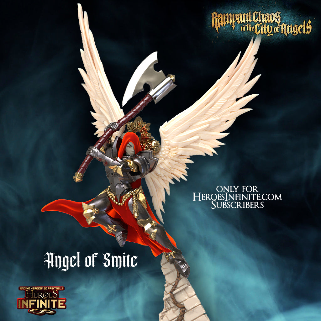 Heroes Infinite Raging Heores - Angels of Smite - Rampant Chaos in the City of Angels No.34 Release