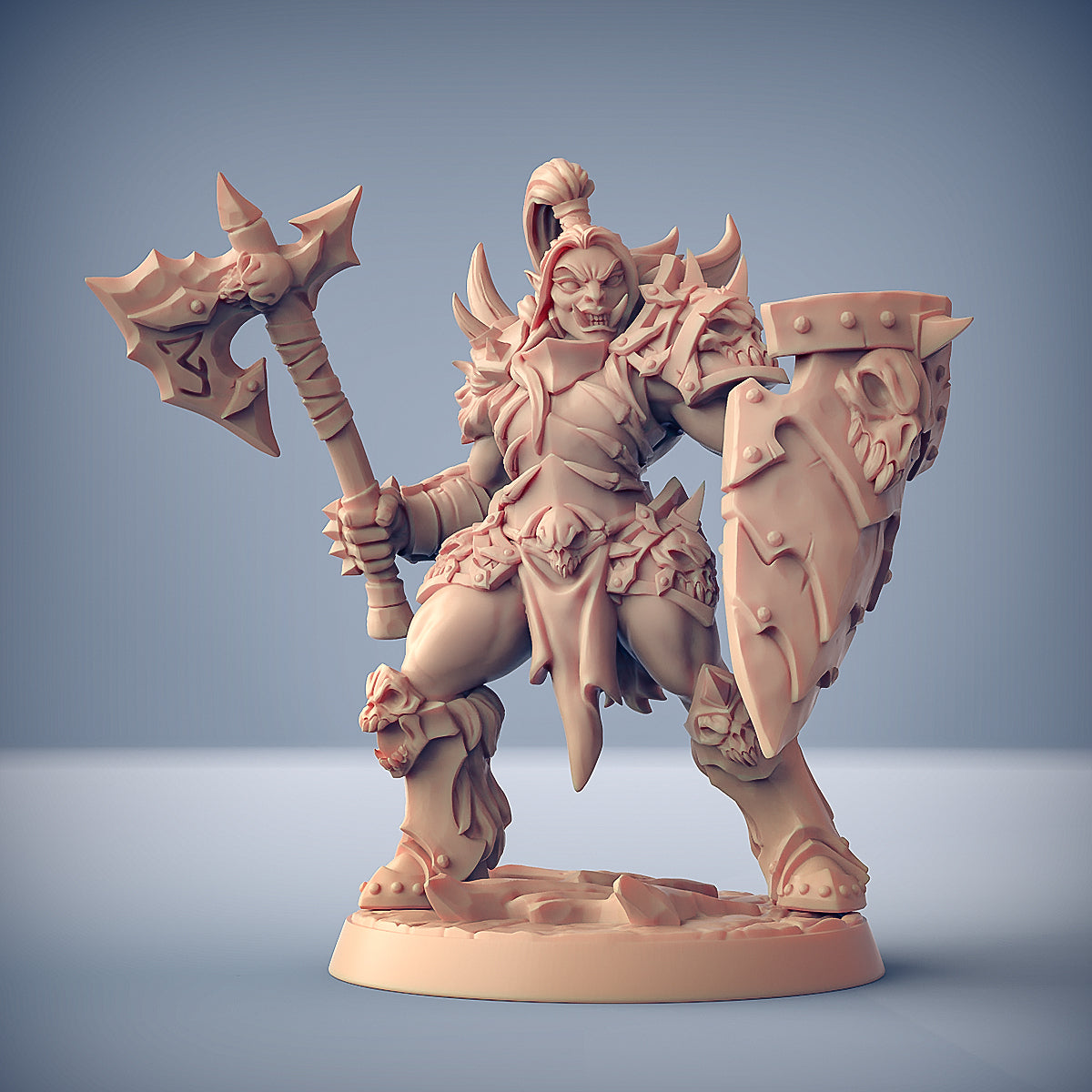 Artisan Guild - Frostmetal Clan Orcs 2021 January Release 35mm