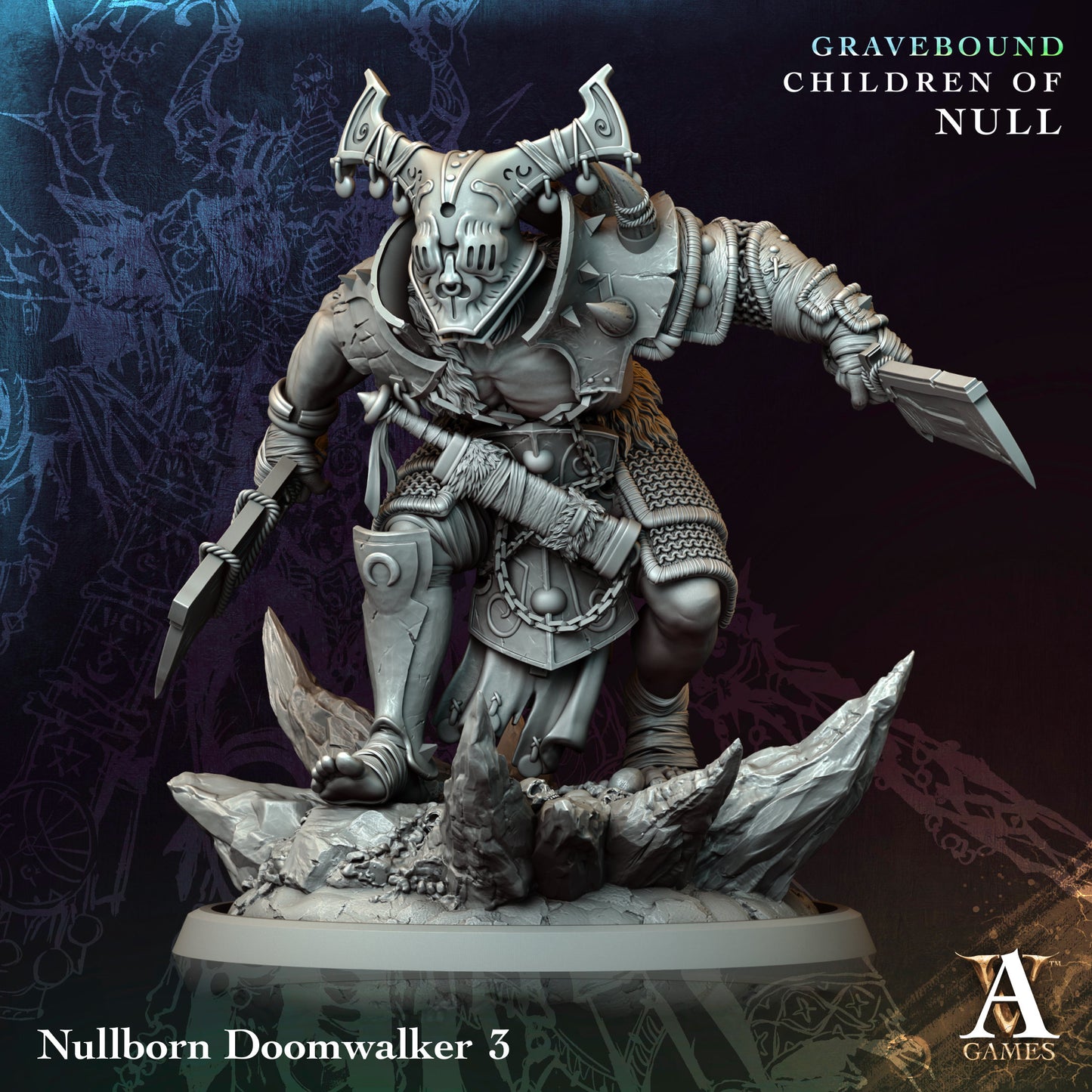 Archvillain Games - Nullborn Doomwalker 3 (Large) - Gravebound - Children of Null 2025 April