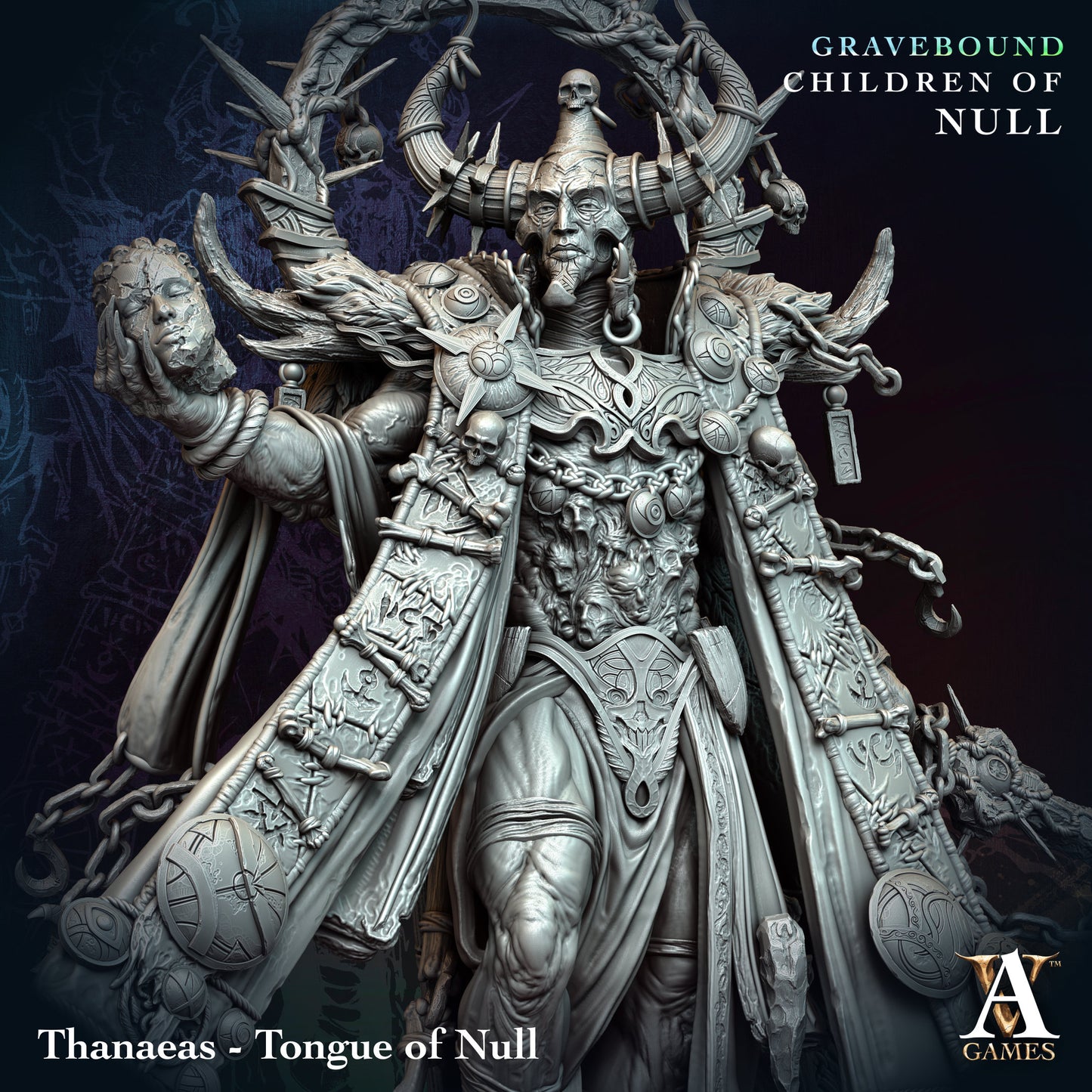 Archvillain Games - Thanaeas, Tongue of Null (Huge) - Gravebound - Children of Null 2025 April