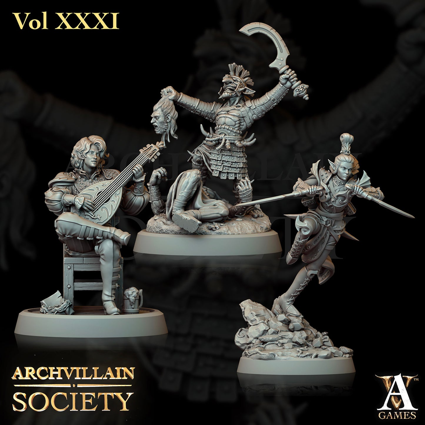 Archvillain Games - Archvillain Society Vol. XXXI - Stumpkin - Scrapblood Onslaught 2024 January