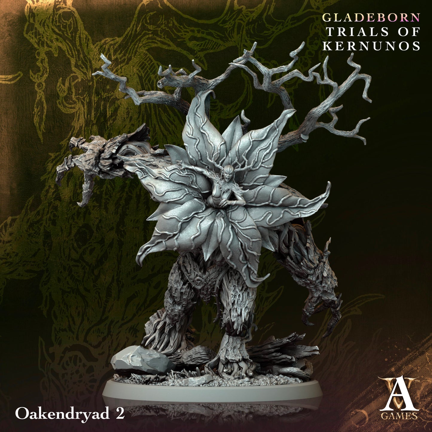 Archvillain Games - Oaken Dryad 2 - Gladebron Trials of Kernunos 2025 January