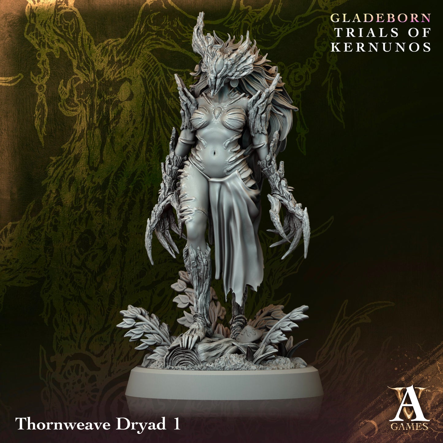 Archvillain Games - Thornweave Dryad 1 - Gladebron Trials of Kernunos 2025 January