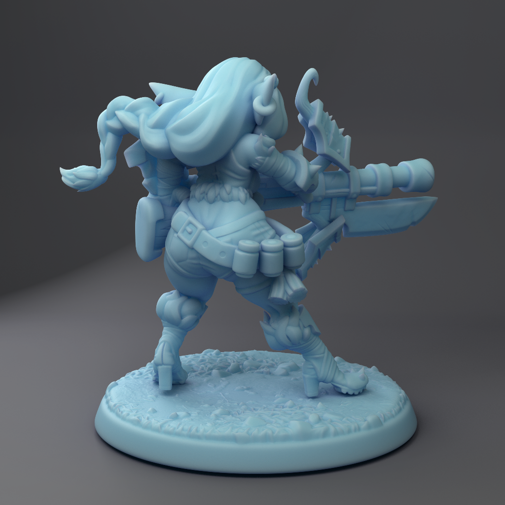 Twin Goddess Miniatures - Hila, The Goblin Gunner - 2022 April