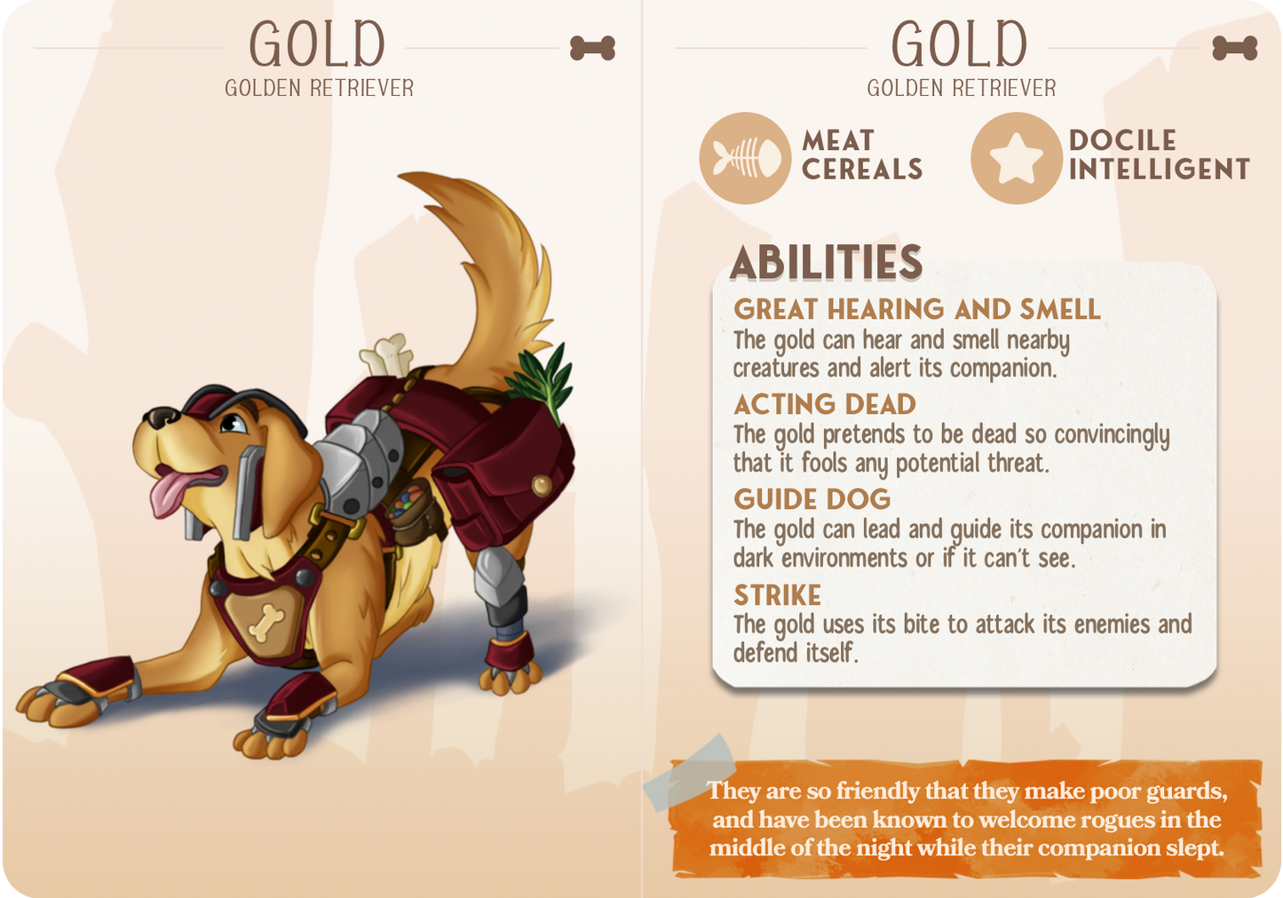 Cast n Play - Gold (Golden Retiever), Companion