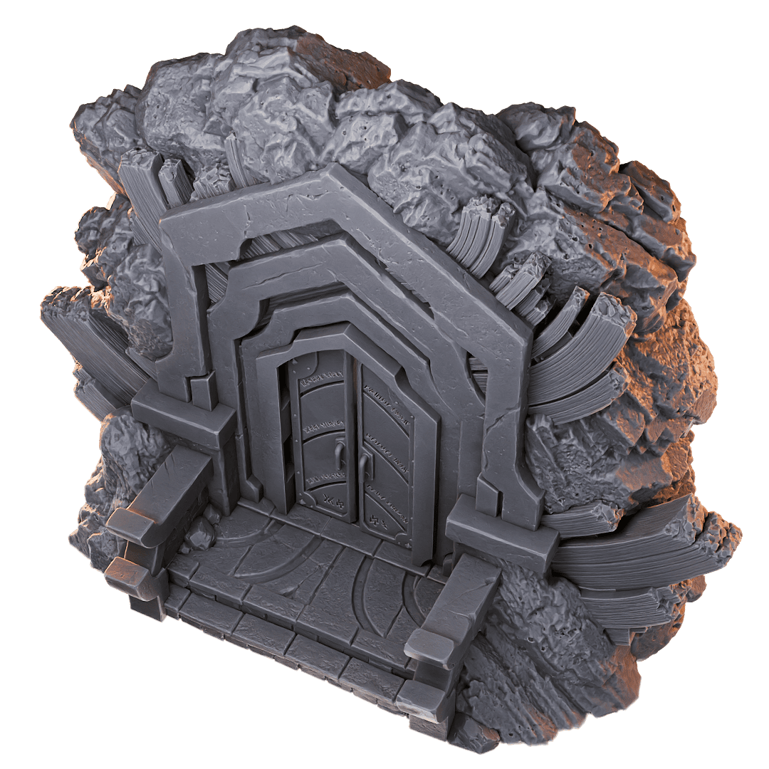 Loot Studio - Gordias’ Chamber Entrance 13x15cm FDM, Terrain - All that Glitters 2025 March