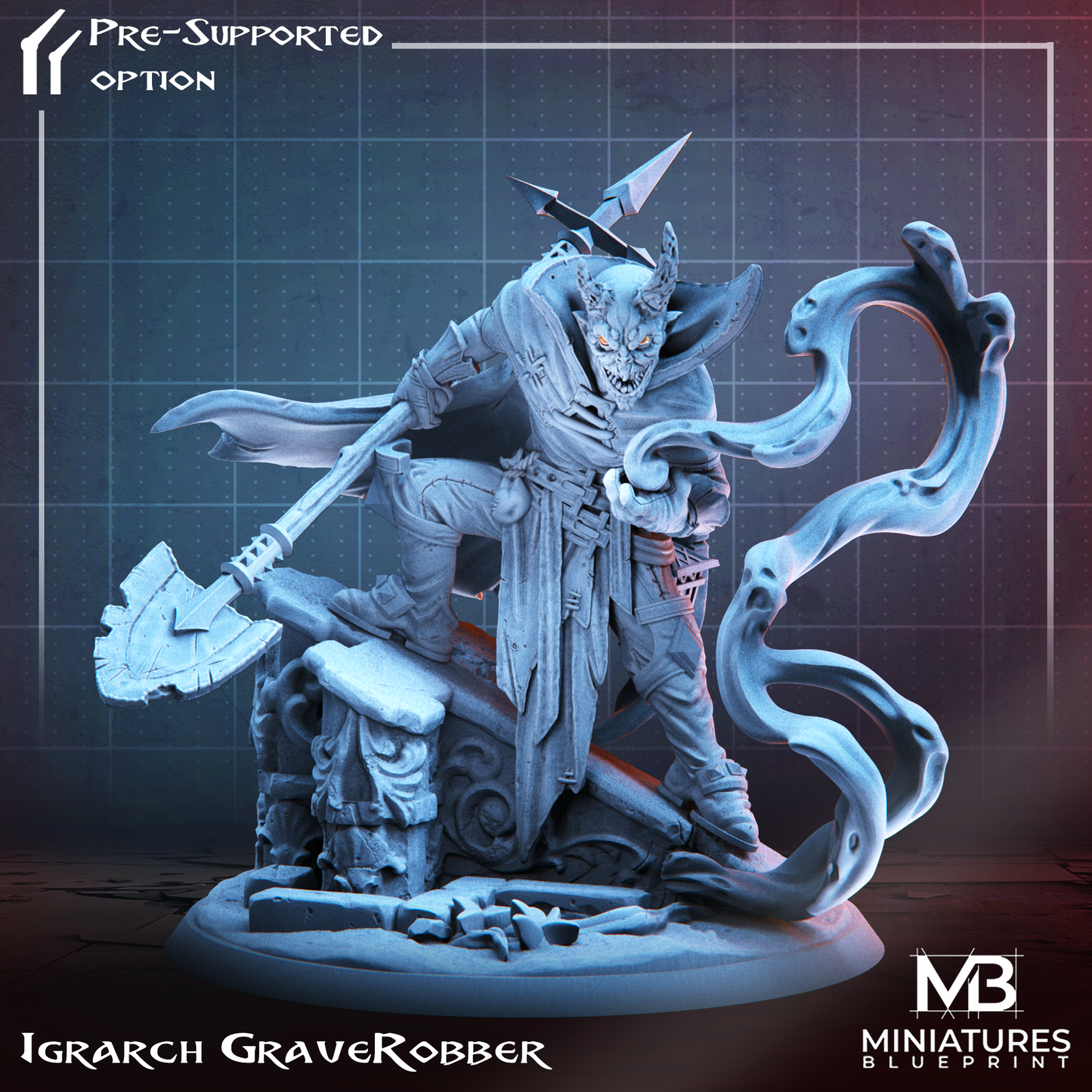 Miniatures Blueprint - Graveyard Haunters 2023 October Release 35mm