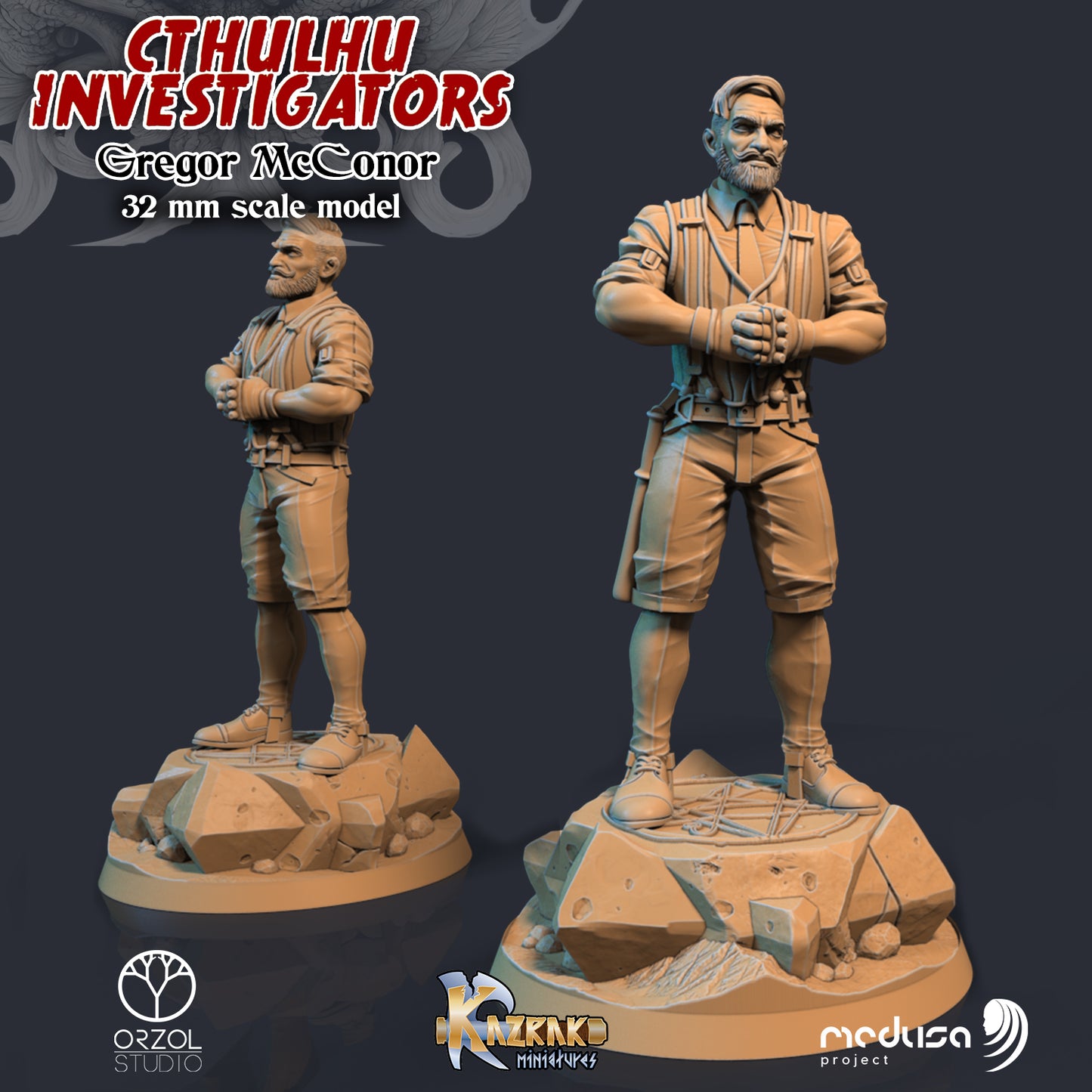 Sculptorium of Madness - Gregor McConor - Chtulhu Investigators