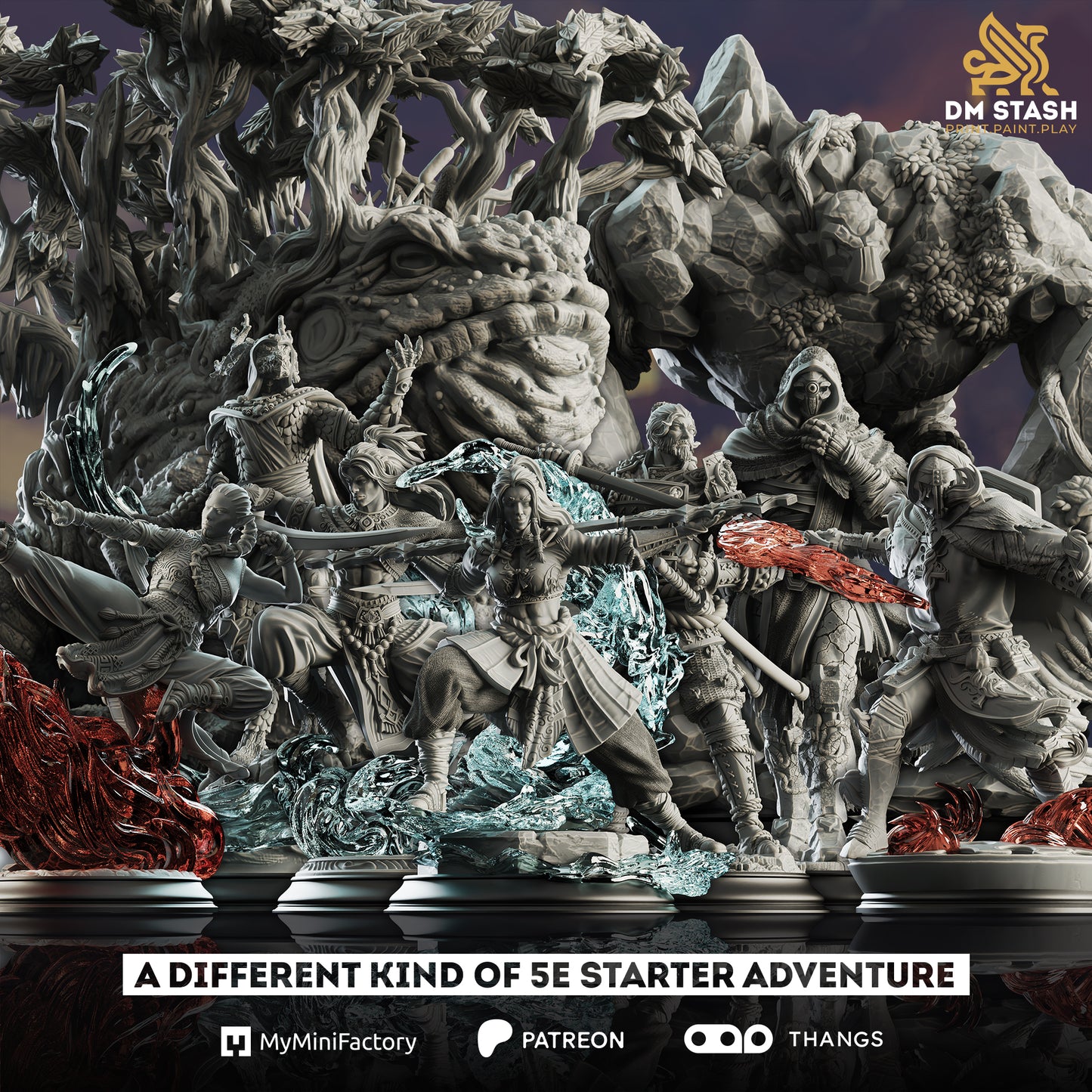 DM Stash - War of the Elements 2024 August Release 35mm