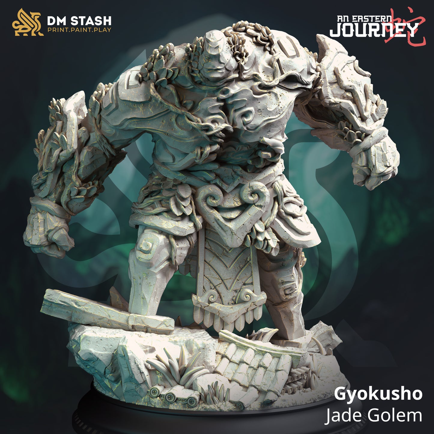 DM Stash - Gyokusho. Jade Golem - An Eastern Journey 2024 December
