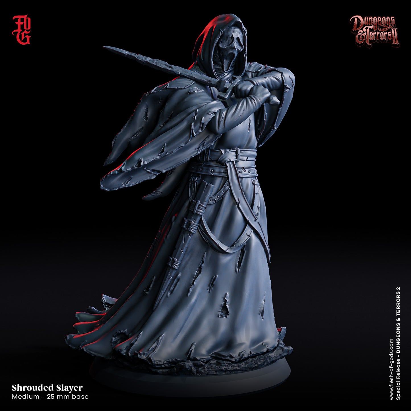 Flesh Of Gods - Shrouded-Slayer - Dungeons & Terrors II 35mm