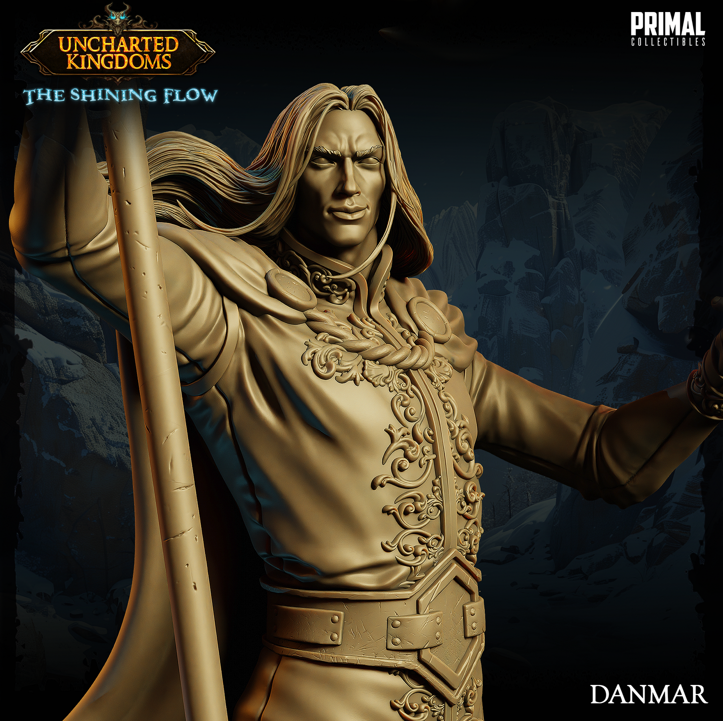 Primal Collectibles - Danmar, Drow Wizard - UK The Shining Flow 2024 July