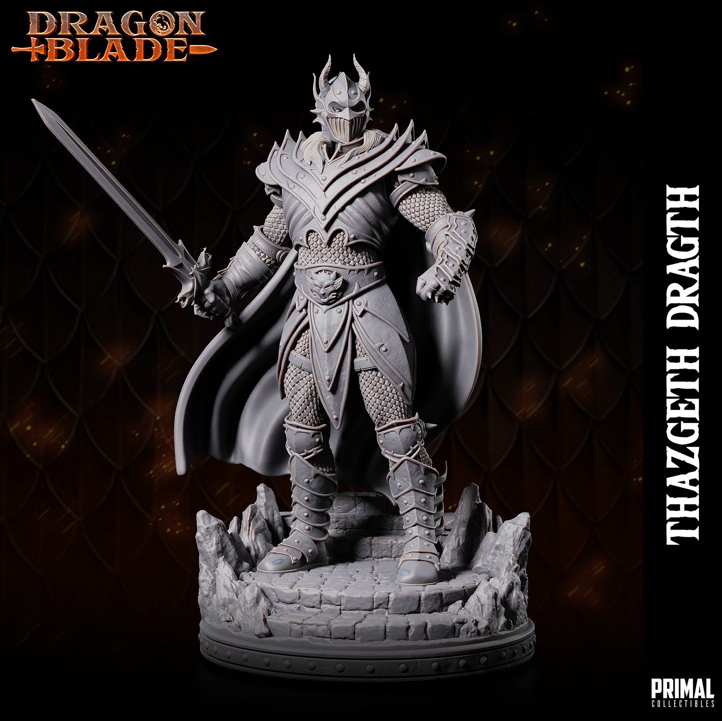 Primal Collectibles - Thazgeth Dragth, Eldritch Knight - Dragon Blade 2023 November