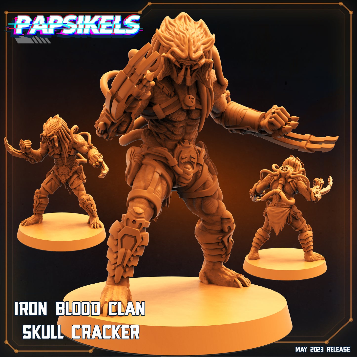 Papsikels - Iron Blood Clan Skull Cracker - 2023 May