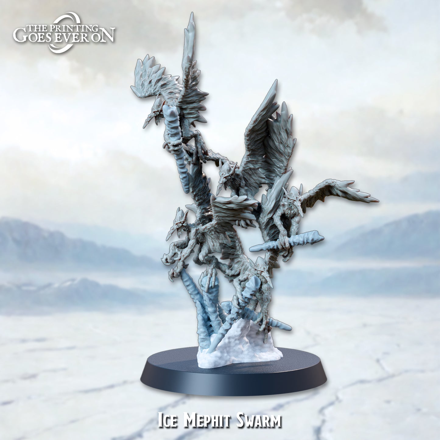 The Printing Goes Ever On - Ice Mephit Swarm - Frostbound Fate 2024 December