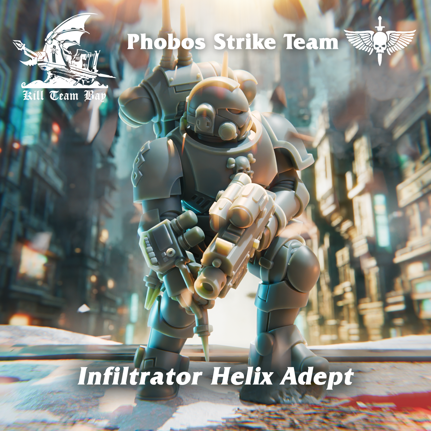 Kill Team Bay - Infiltrator Helix Adept, Phobos Strike Team- Warhammer 40K