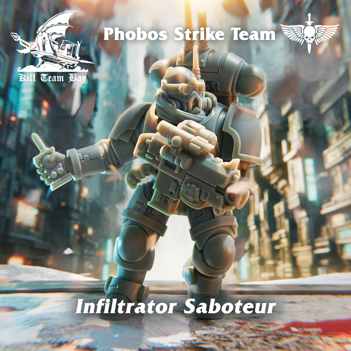 Kill Team Bay - Infiltrator Saboteur, Phobos Strike Team- Warhammer 40K