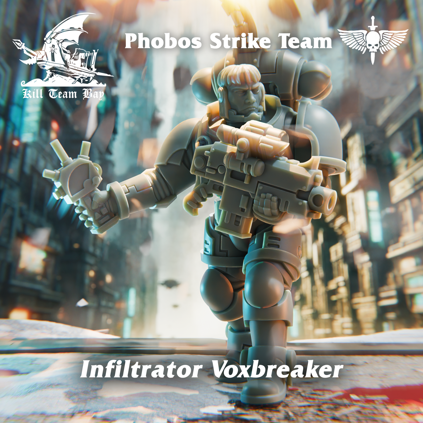 Kill Team Bay - Infiltrator Voxbreaker, Phobos Strike Team- Warhammer 40K