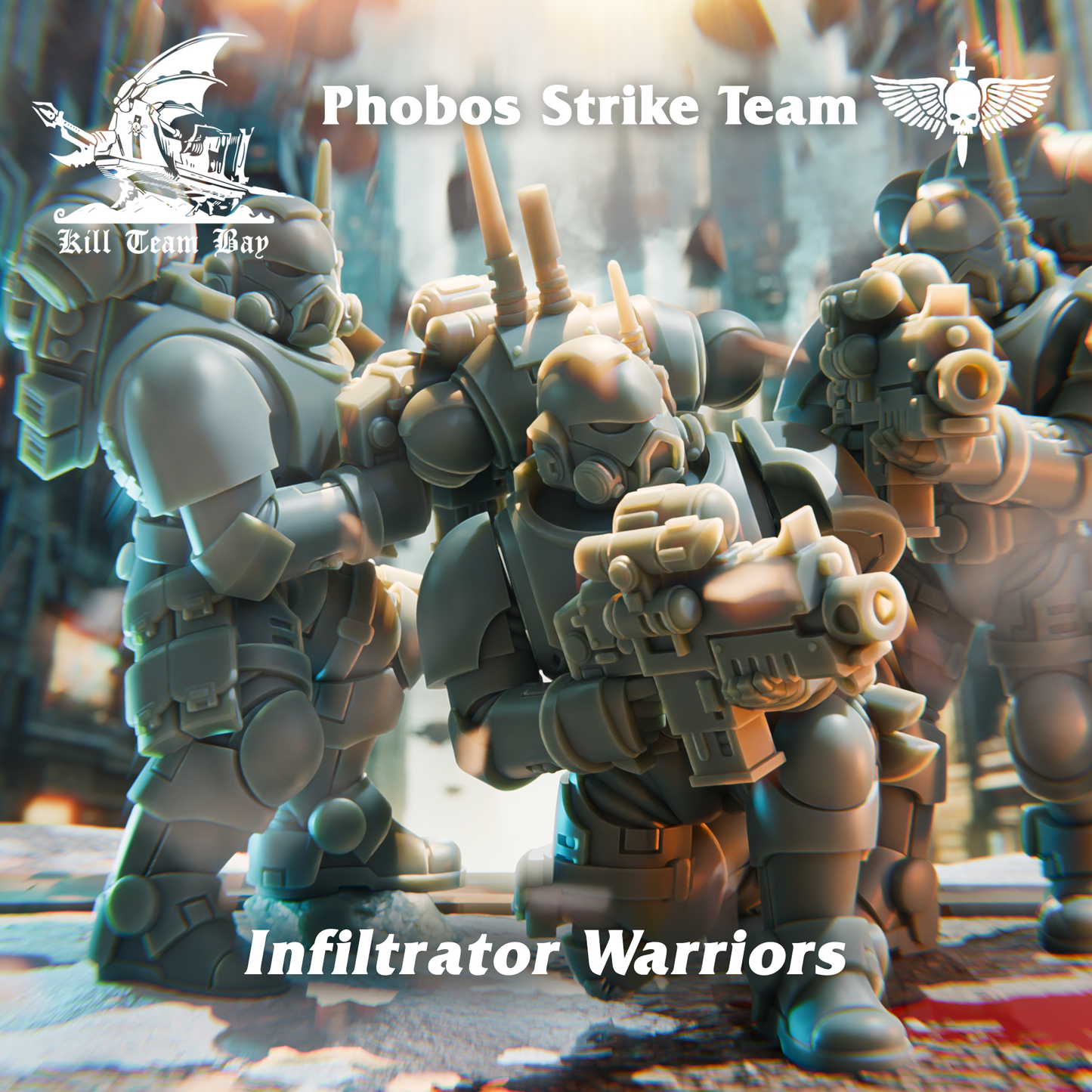 Kill Team Bay - Infiltrator Warriors Vol.2 (3), Phobos Strike Team- Warhammer 40K