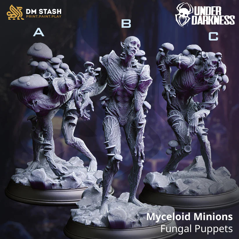 DM Stash - Myceloid Minions, Fungal Puppet - Under Darkness 2024 February Release