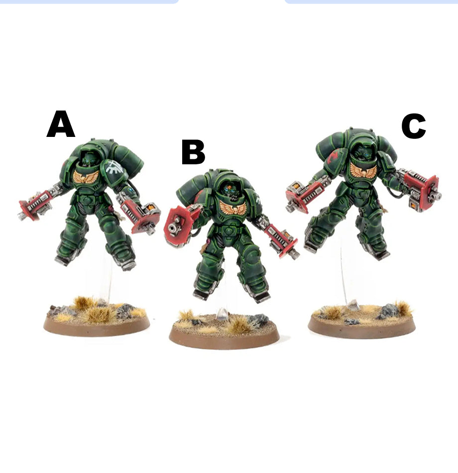 Games Workshop - Dark Angels Interceptors Warhammer 40K