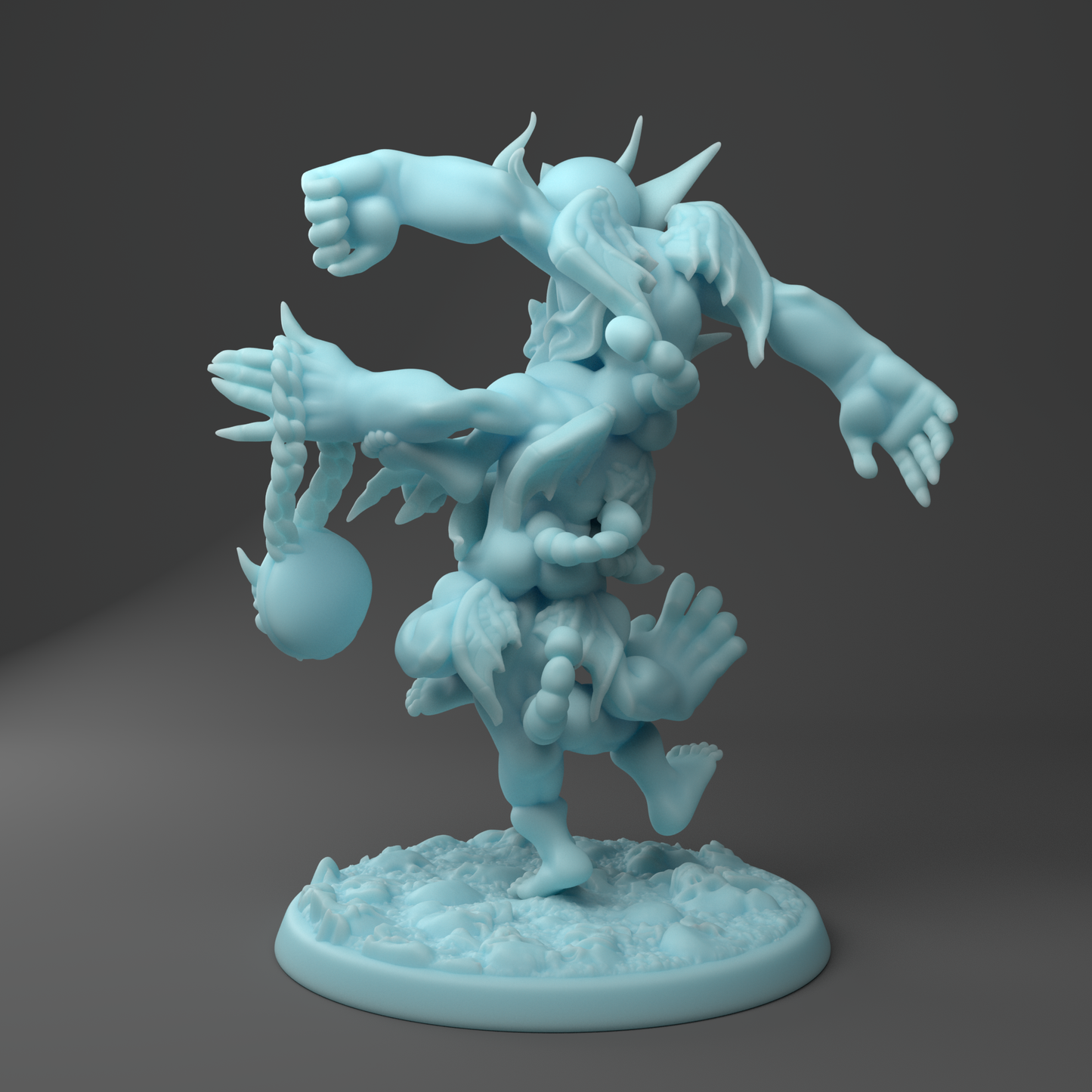 Twin Goddess Miniatures - Stack of Imps, with Coat Version! - 2021 July