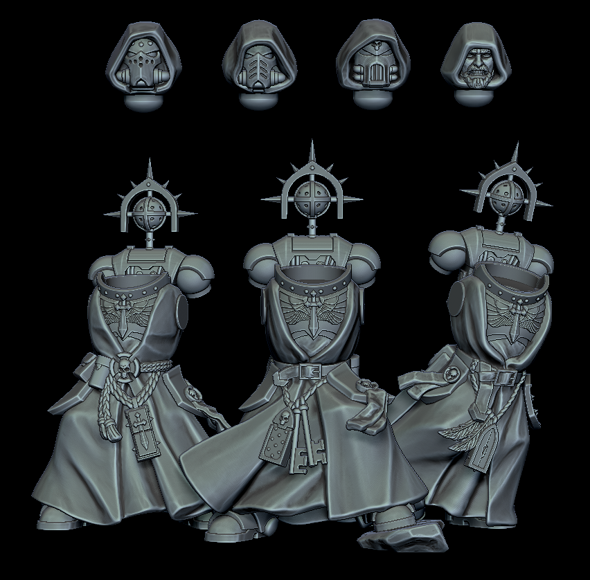 Games Workshop - First Inner Cirecle Battleforce, Dark Angels - Warhammer 40k