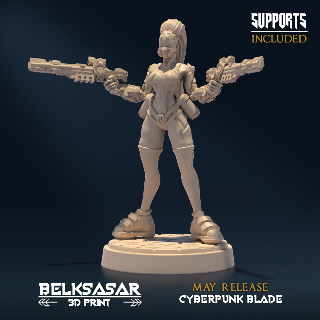Belksasar - Neon Outlaw B - Cyberpunk Blade 2023 May